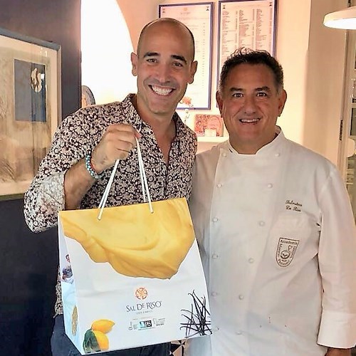 David Rocco, famoso chef "Napolo-Canadese", ospite della nostra pasticceria 