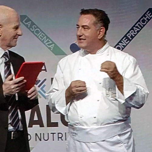 Expo Salus and Nutrition: Sal De Riso Chef Ambassador 2018 della Dieta Mediterranea
