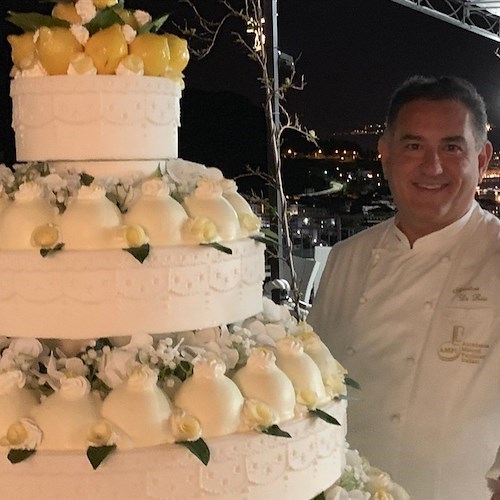 La nostra torta nuziale "Delizia al Limone" per il "Sì" di Ilenia e Paolo