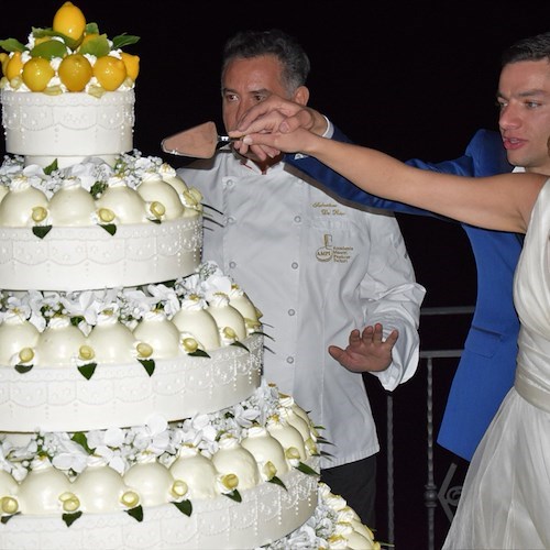 La nostra torta nuziale "Delizia al Limone" per il "Sì" di Ilenia e Paolo