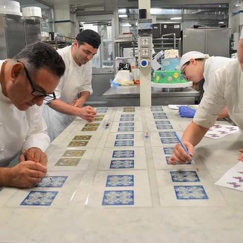 Le ceramiche vietresi? Oggi sono anche di cioccolato grazie al maestro pasticcere Sal De Riso