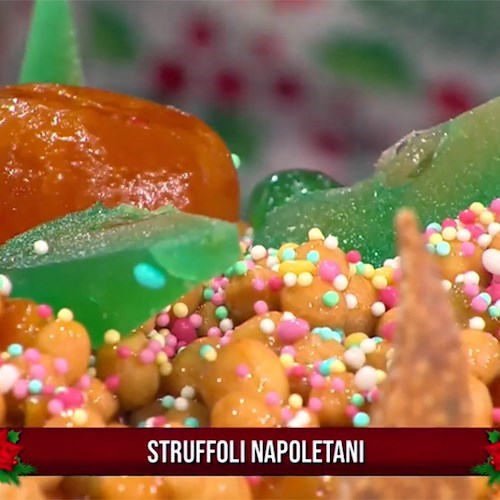 Struffoli Napoletani firmati Sal De Riso a E' sempre mezzogiorno Rai /foto /video